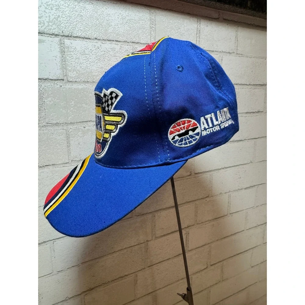Chase Authentics NASCAR NAPA 500 Atlanta Motor Speedway Snapback Hat Blue Red